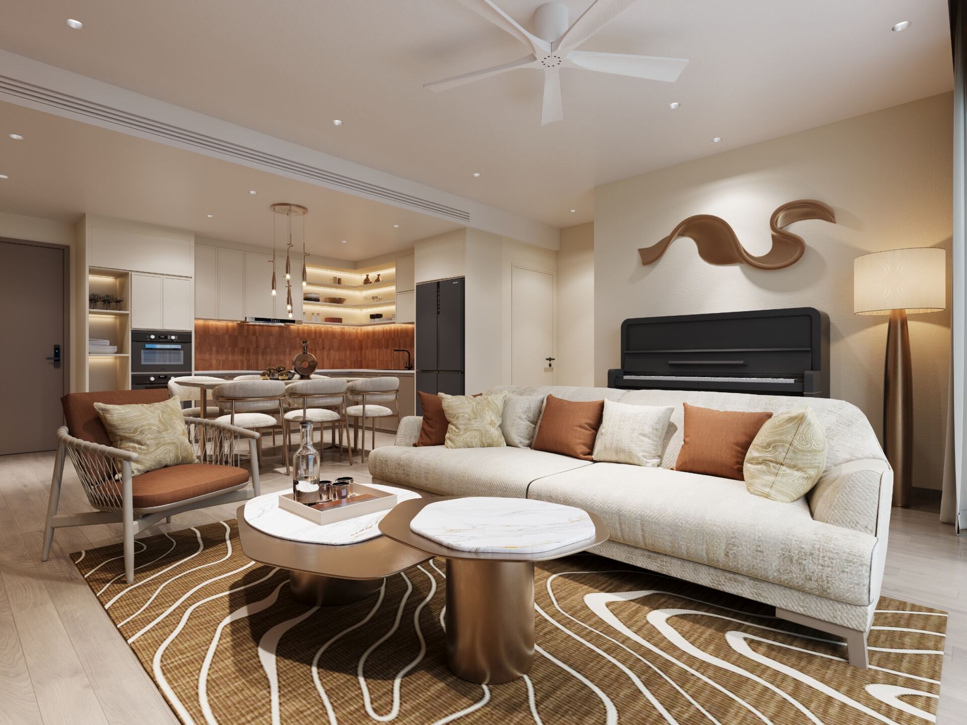 Căn hộ 3 phòng ngủ