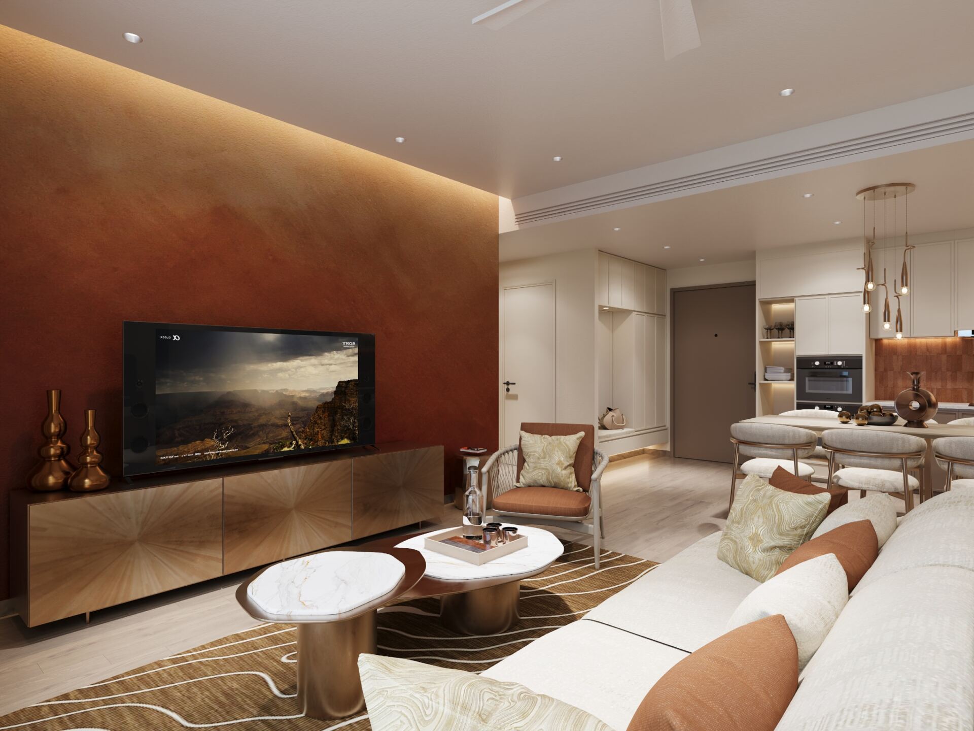 Căn hộ 3 phòng ngủ