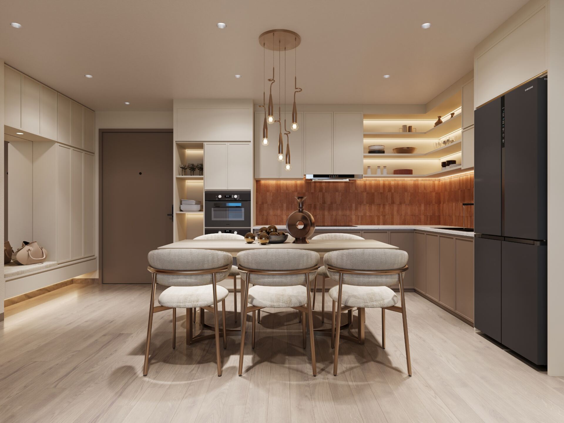 Căn hộ 3 phòng ngủ