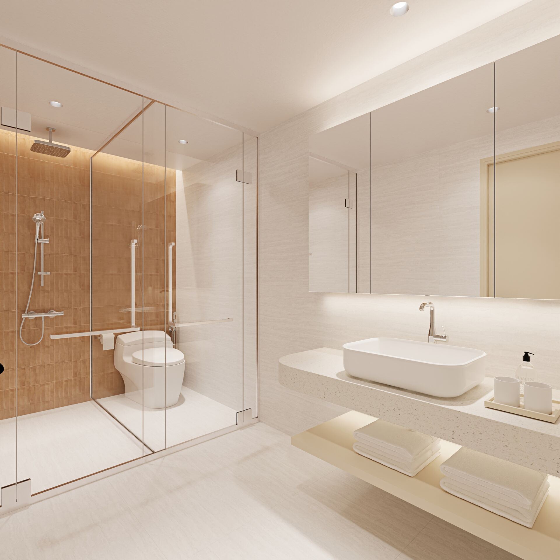 Căn hộ 3 phòng ngủ