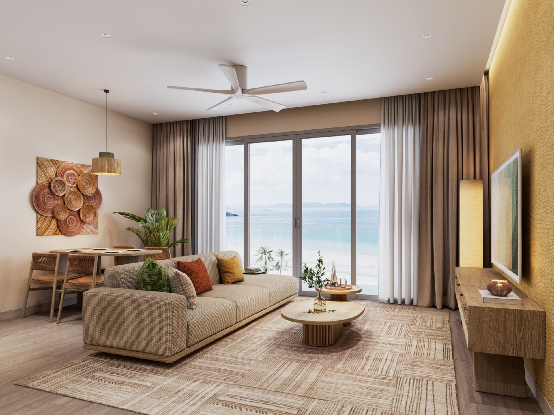 Căn hộ 2 phòng ngủ