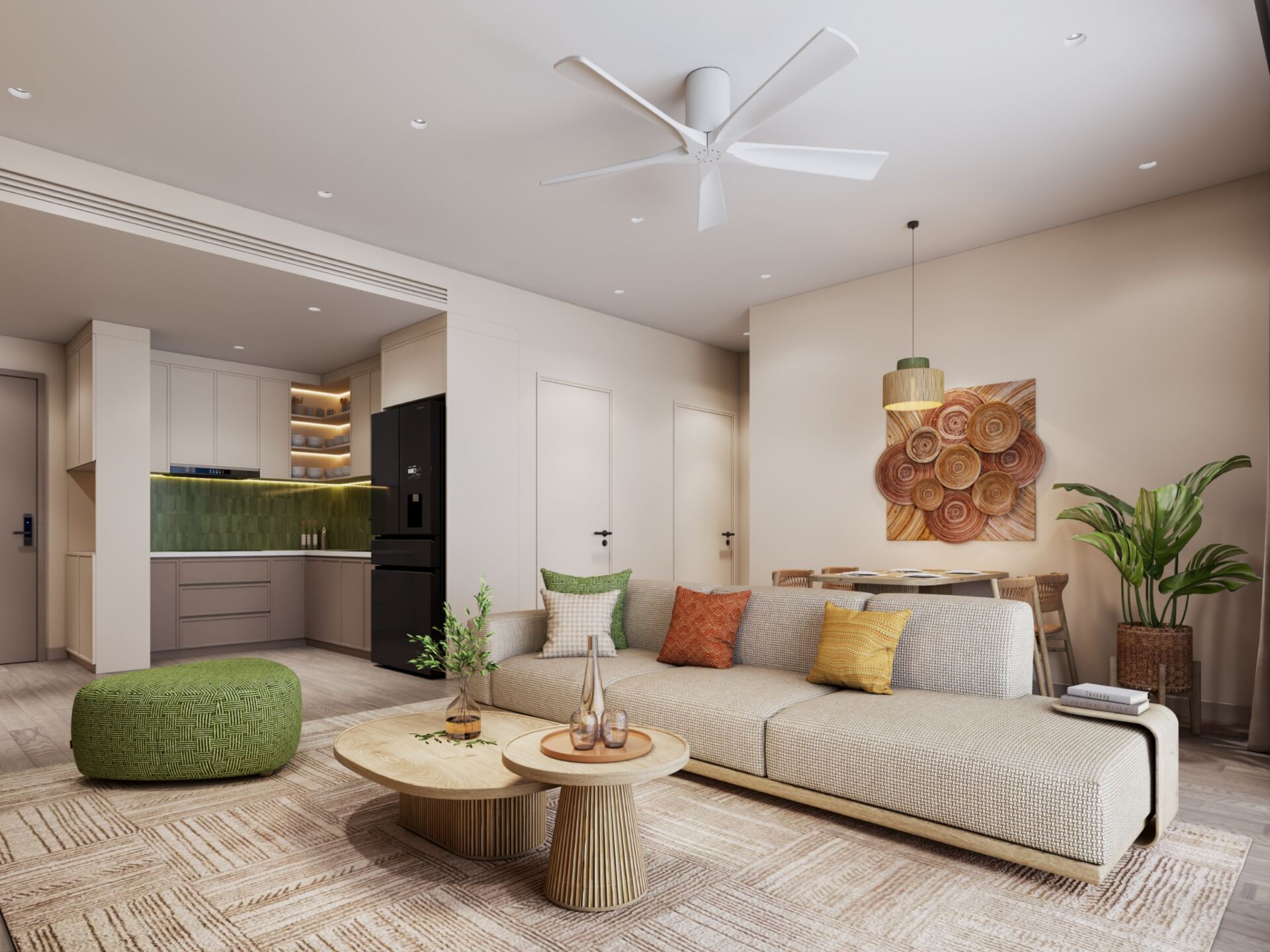 Căn hộ 2 phòng ngủ