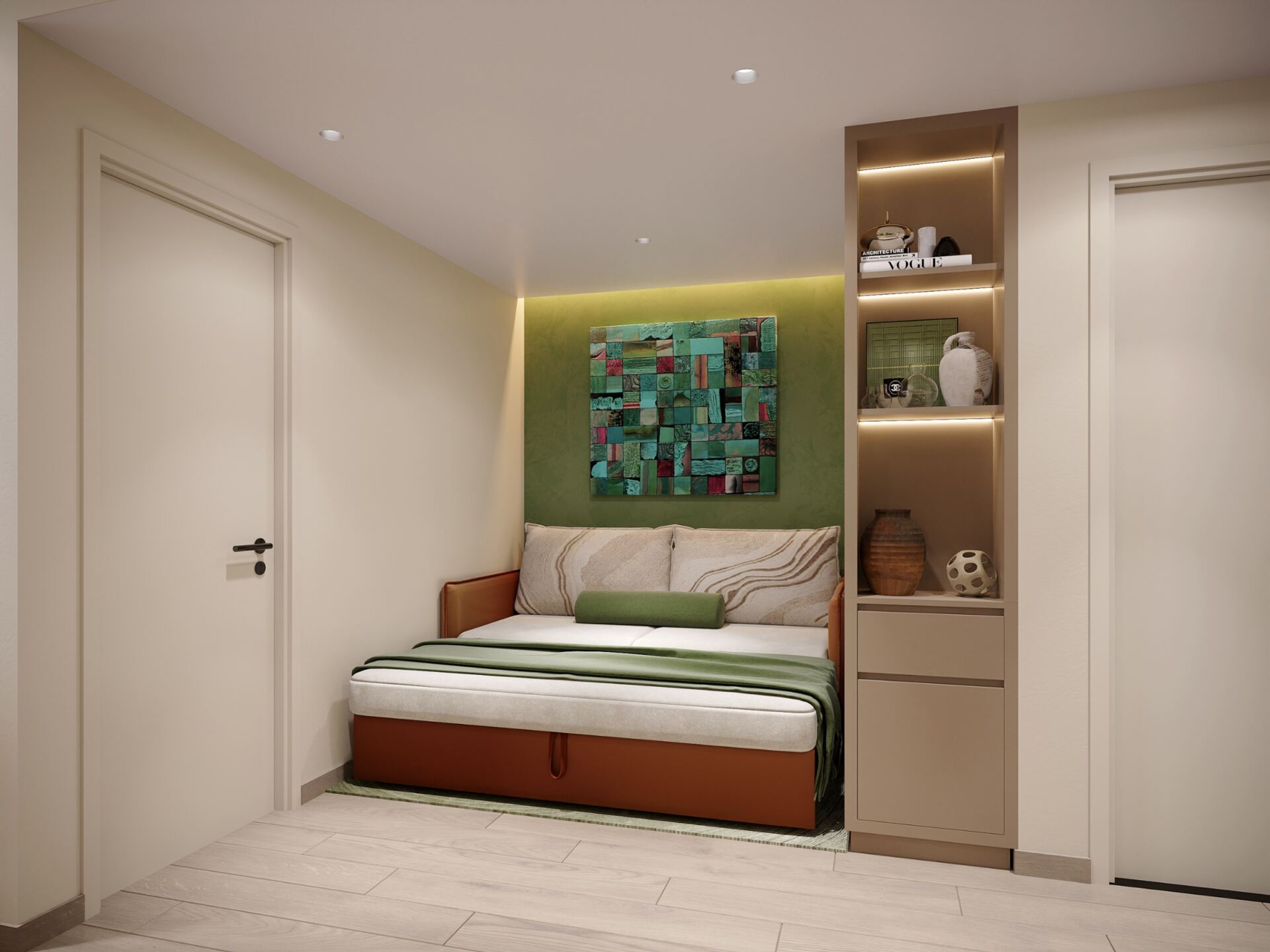 Căn hộ 1 phòng ngủ