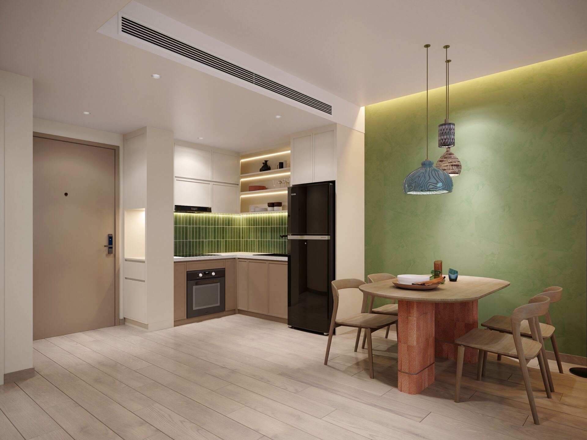 Căn hộ 1 phòng ngủ